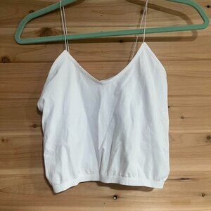 Free People - White Intimately Crop